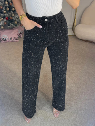 Pantalon droit haute de gamme pour femme